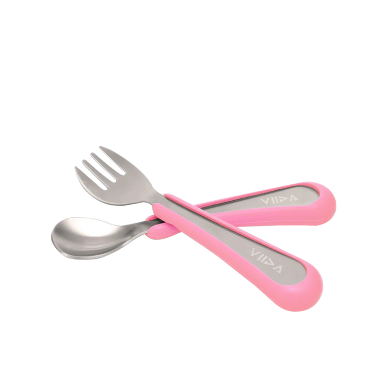 VIIDA Soufflé抗菌不鏽鋼叉匙組(S)