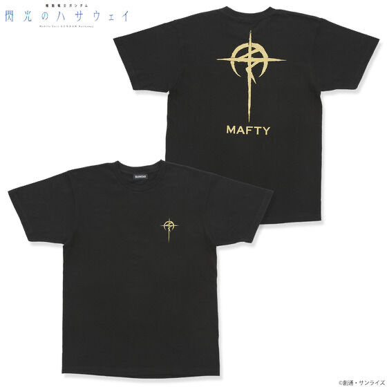 Pbandai 預訂2023/9月 機動戦士ガンダム 閃光のハサウェイ ゴールドラメプリント Tee