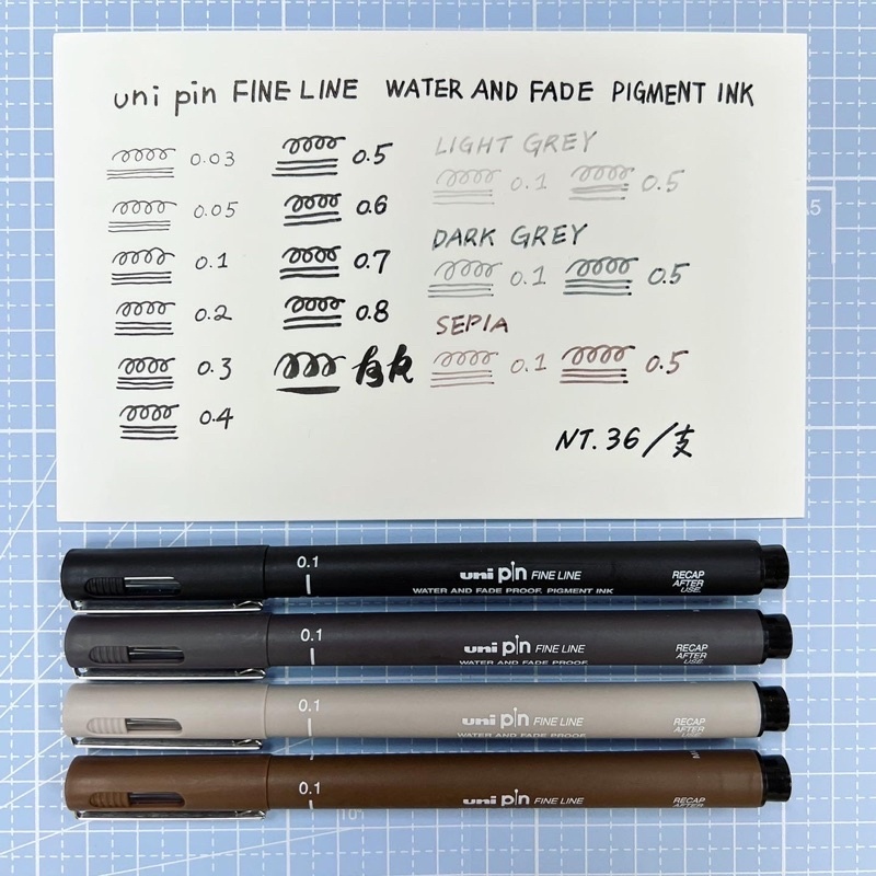 UNI 三菱 PIN 水性代針筆 單支