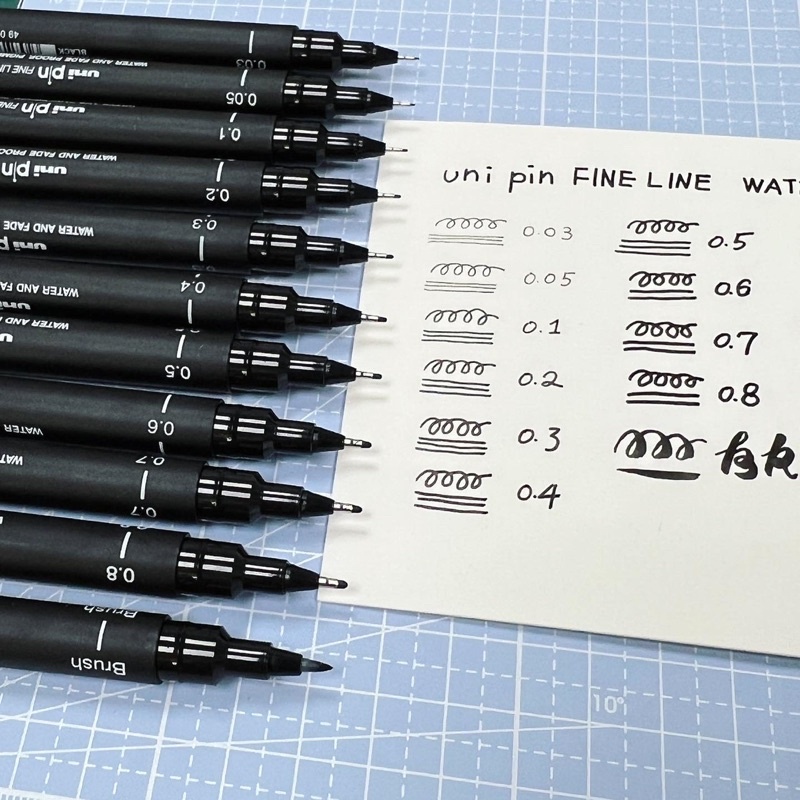 UNI 三菱 PIN 水性代針筆 單支