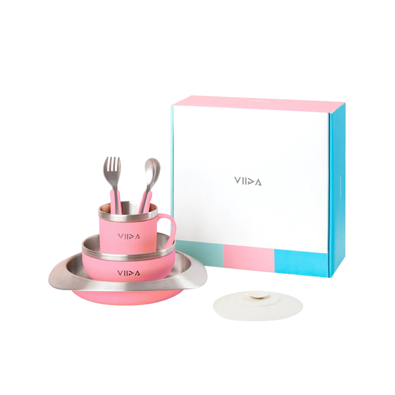 VIIDA Soufflé抗菌不鏽鋼餐具旗艦組