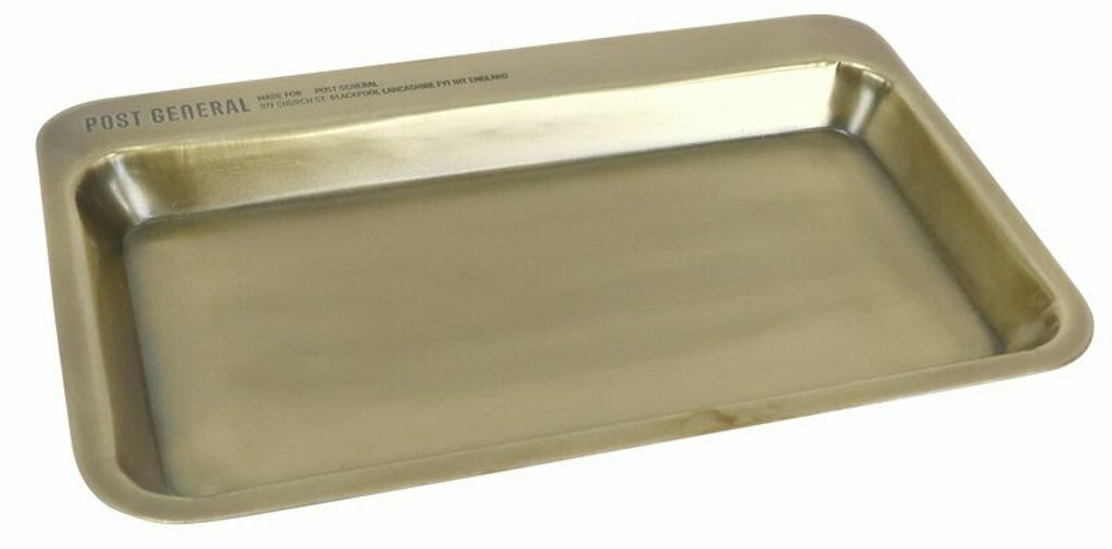 POST GENERAL 復古黃銅收納置物盤-矩形