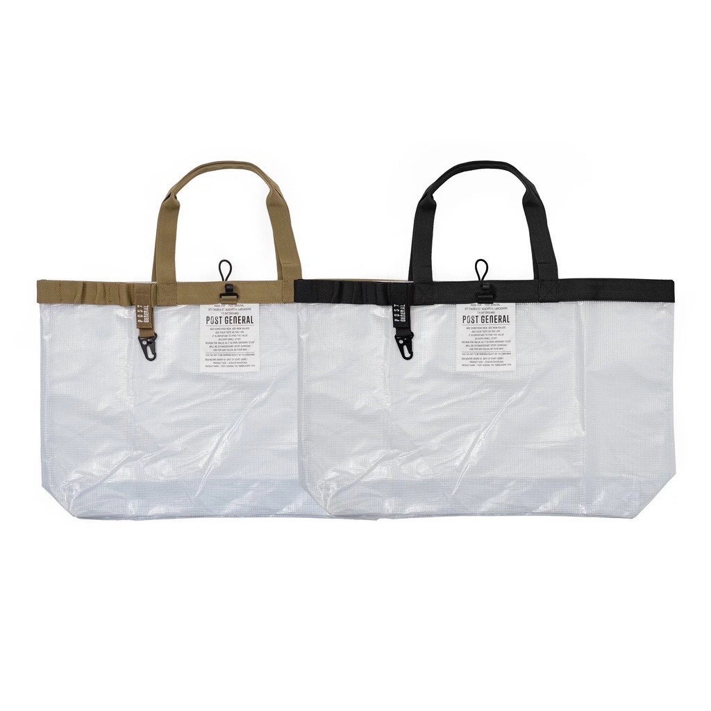 Post General TC TOTE L 大型透明托特收納袋 兩色
