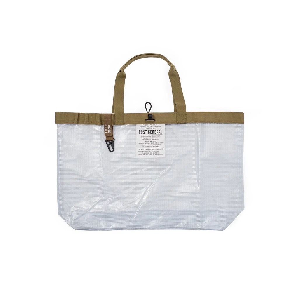 Post General TC TOTE L 大型透明托特收納袋 兩色