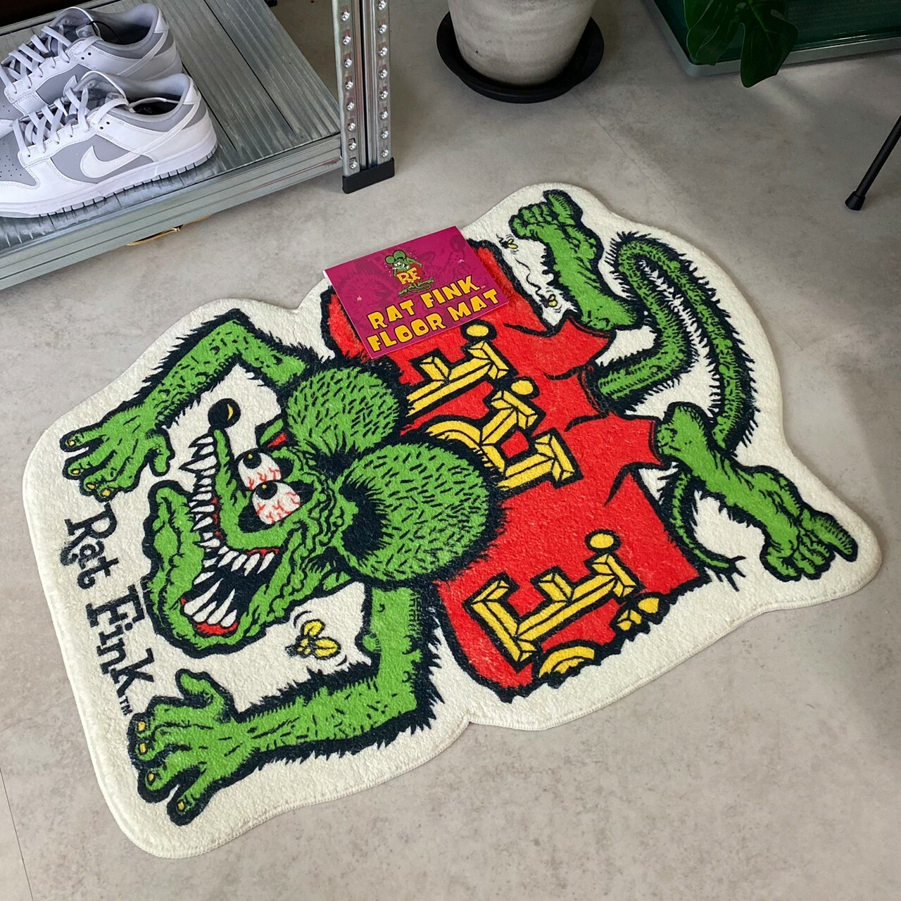 RAT FINK 芬克鼠 室內止滑地墊