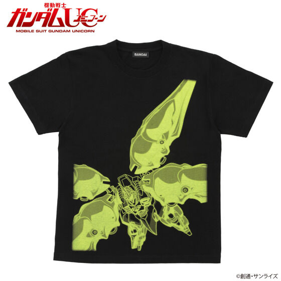 Pbandai 預訂2023/9月 機動戦士ガンダムUC Tシャツ クシャトリヤ柄 Tee