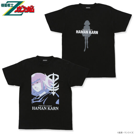 Pbandai預訂2023/9月 機動戦士Zガンダム キャラクターイラスト Tシャツ ハマーン・カーン Tee