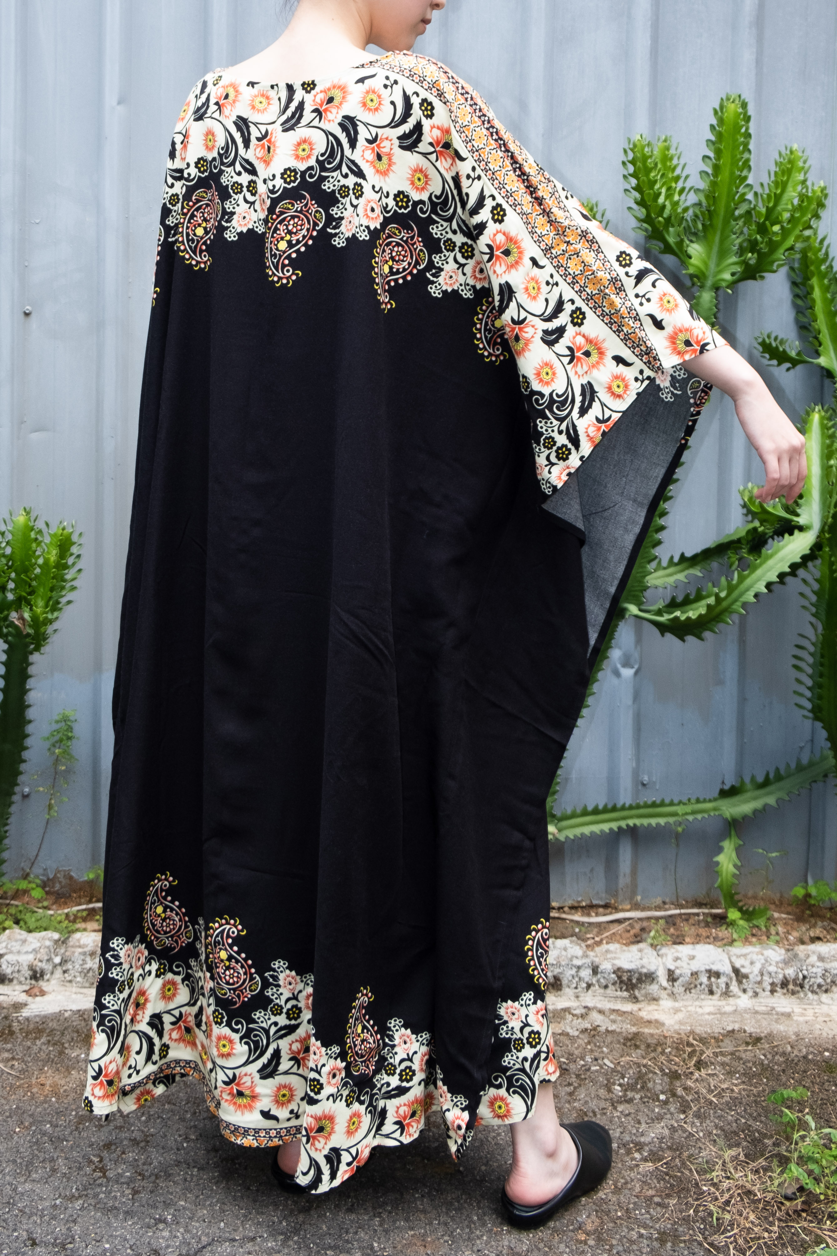 泰絲｜卡夫坦 - 腰果花｜泰國