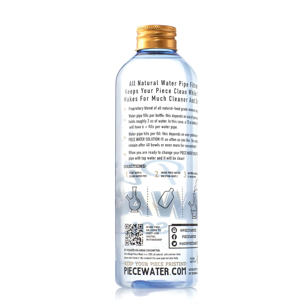 Piece Water Solution 水煙壺專用潔淨水 355ml