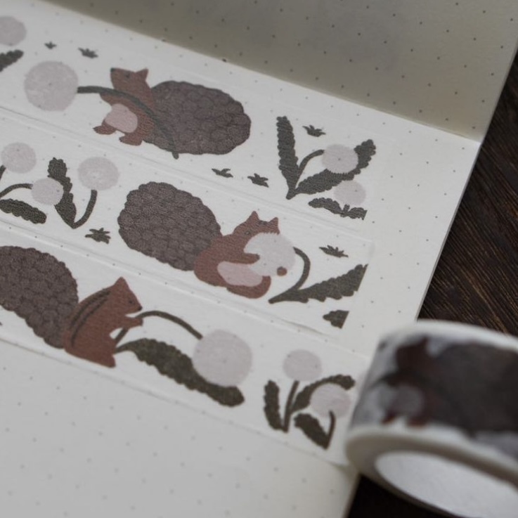 蒲公英 2cm和紙膠帶 ｜森空