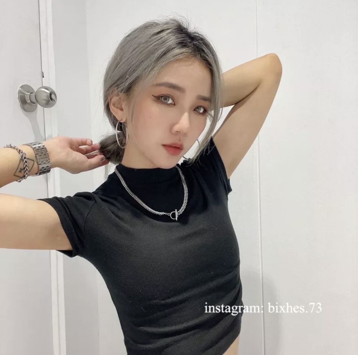 質感粗鏈OT項鍊(K00008)