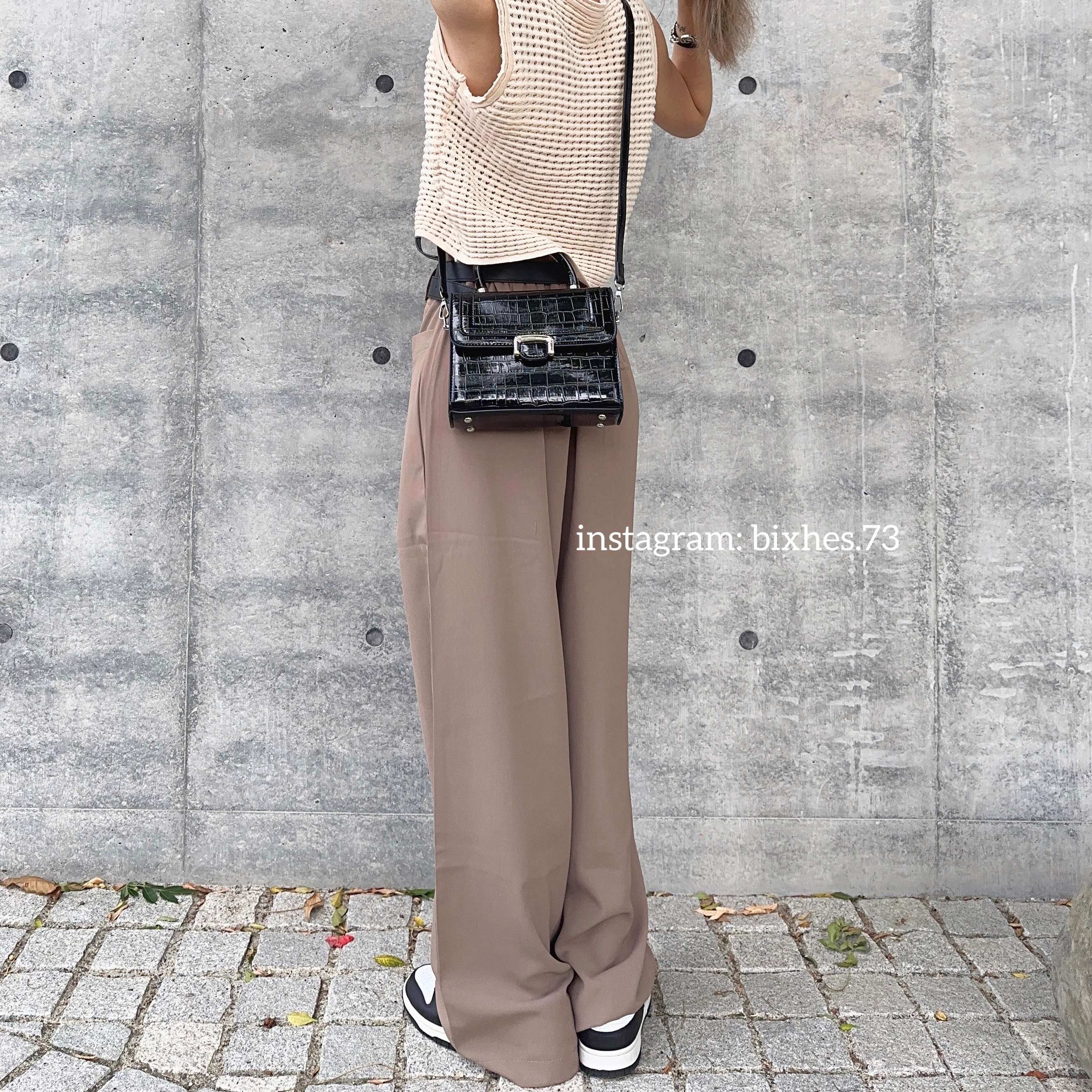 高級感鱷魚紋銀扣包(M00001)