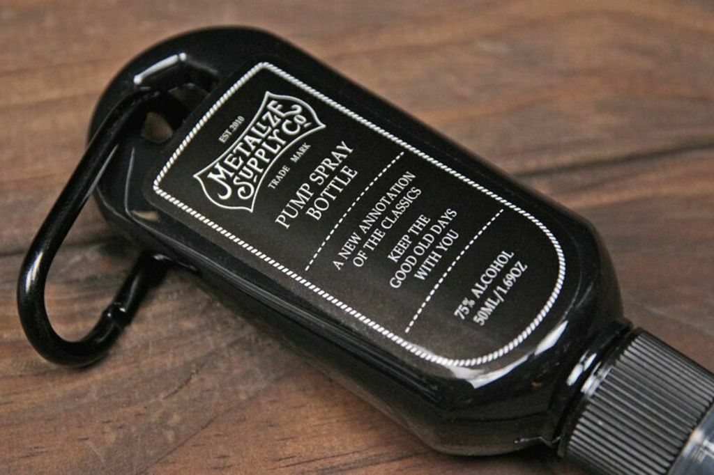 METALIZE 防疫酒精噴瓶-盾型標章款