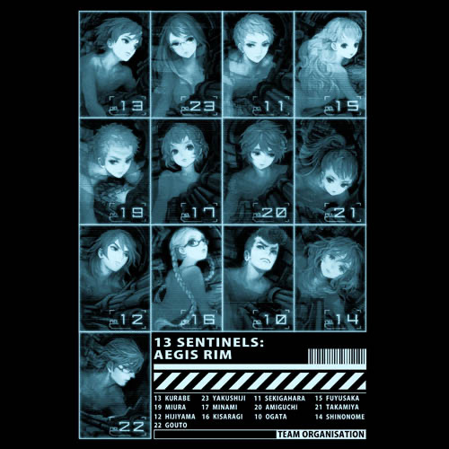 Cospa 0729 十三機兵防衛圏 Tｼｬﾂ/BLACK