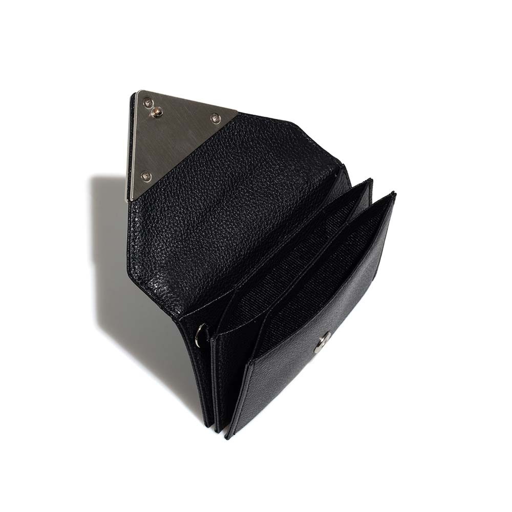 fennec - SHU TRIANGLE ACCORDION POCKET - BLACK