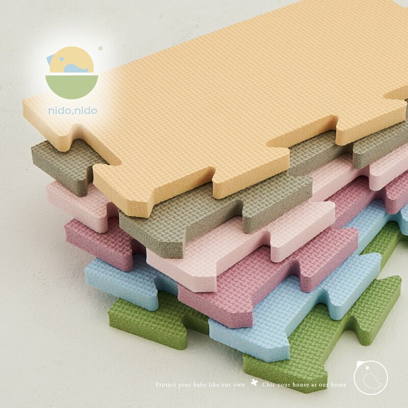Nido Nido大地調色盤經典玩色款爬行墊邊條