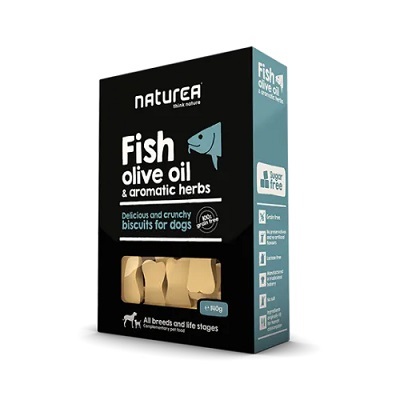 Naturea 無榖物手造曲奇-鮮魚香草橄欖油140g (EXP: 07/2026)