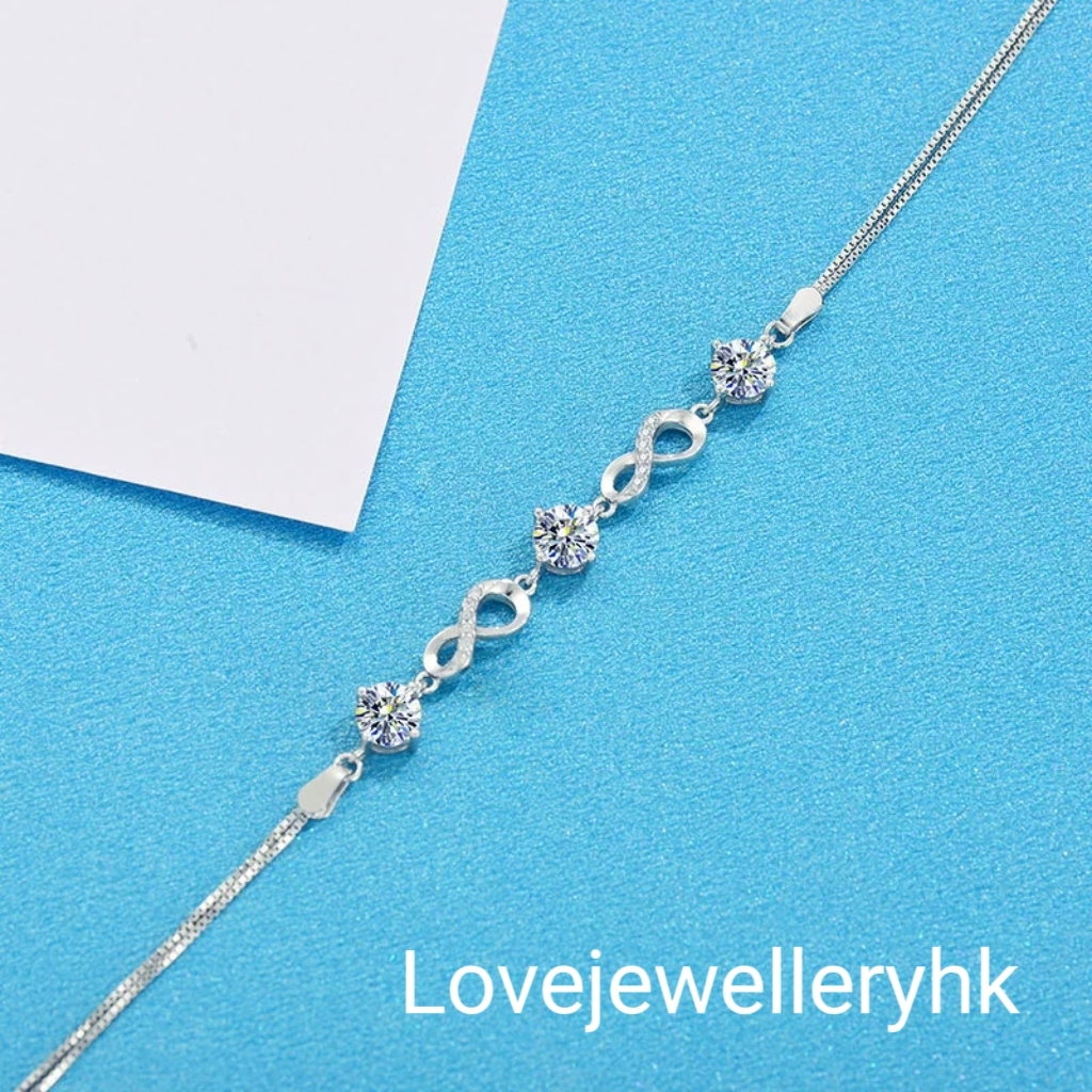 優雅莫桑鑽手鏈B1.5C007