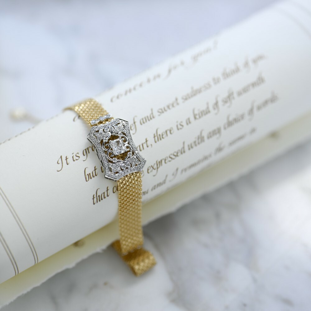 18K Multi-Way Royal Antique Diamond Bracelet