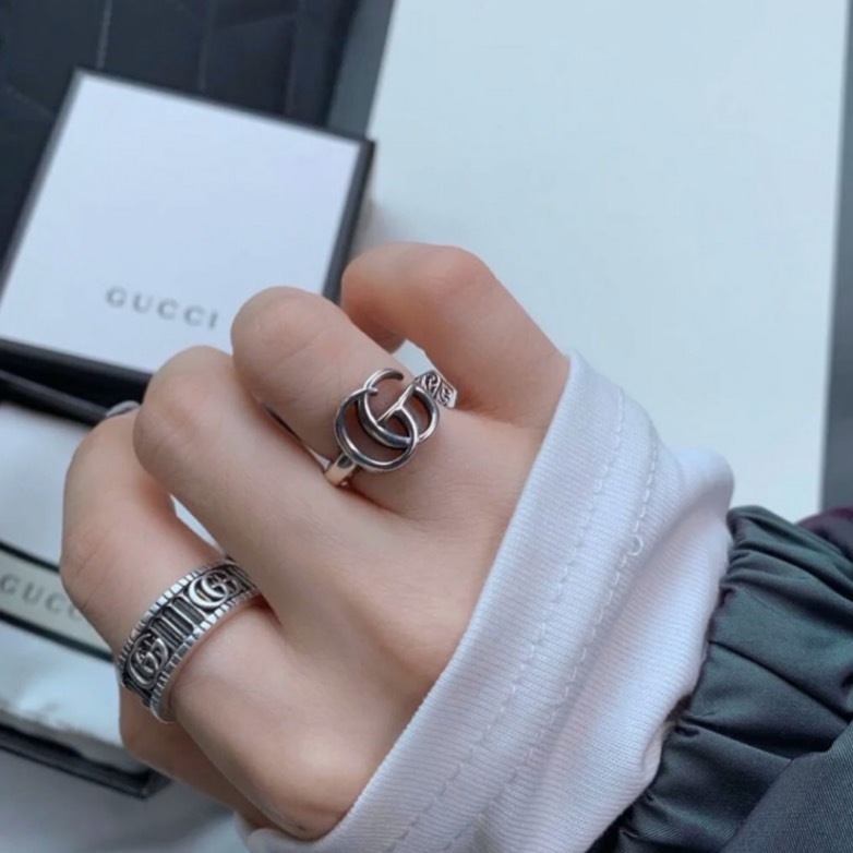 GUCCI DOUBLE G KEY RING