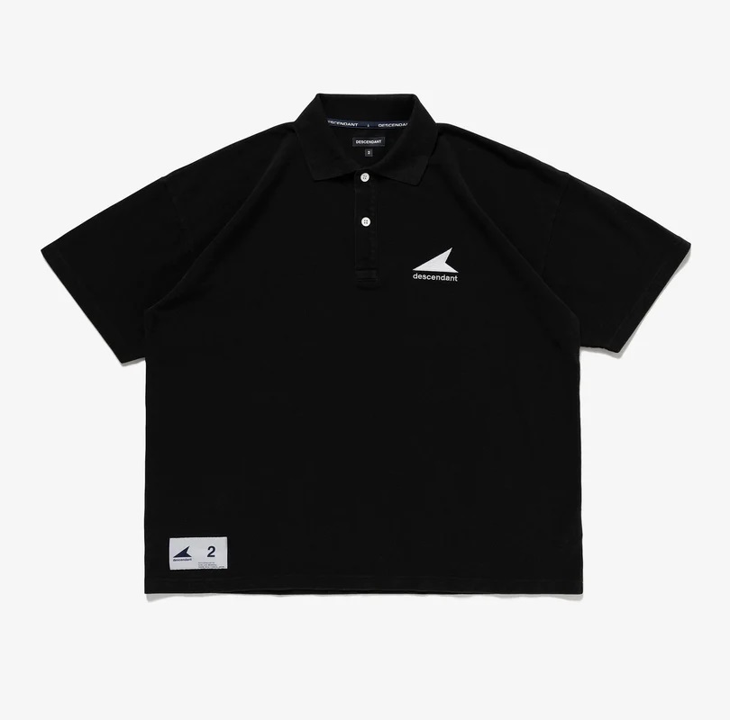 DESCENDANT CETUS POLO SS BLACK