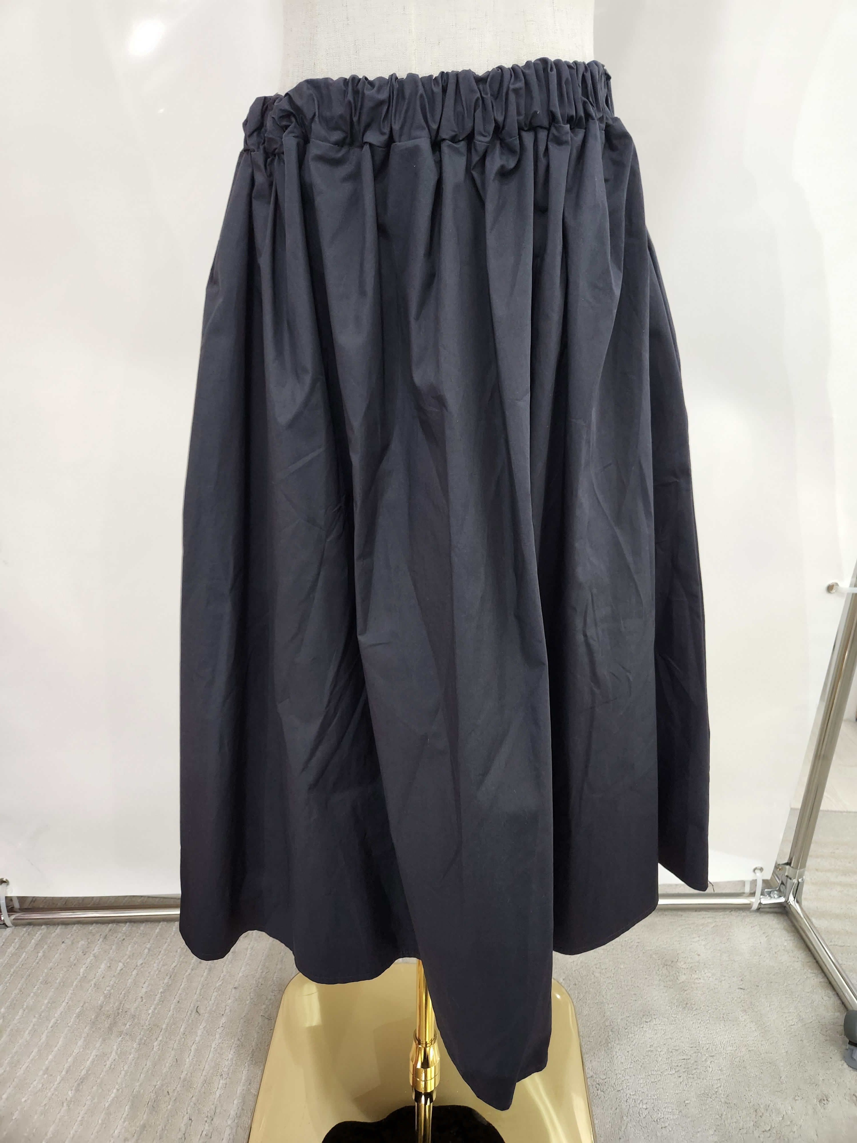 Giorgia  & Johns 黑色橡筋腰長裙 23060444070009 - T