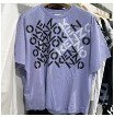 [S] KENZO WOMEN'S SPORT BOXY TEE,LIGHT PURPLE, 2TS6844SJ-65 (SK87)