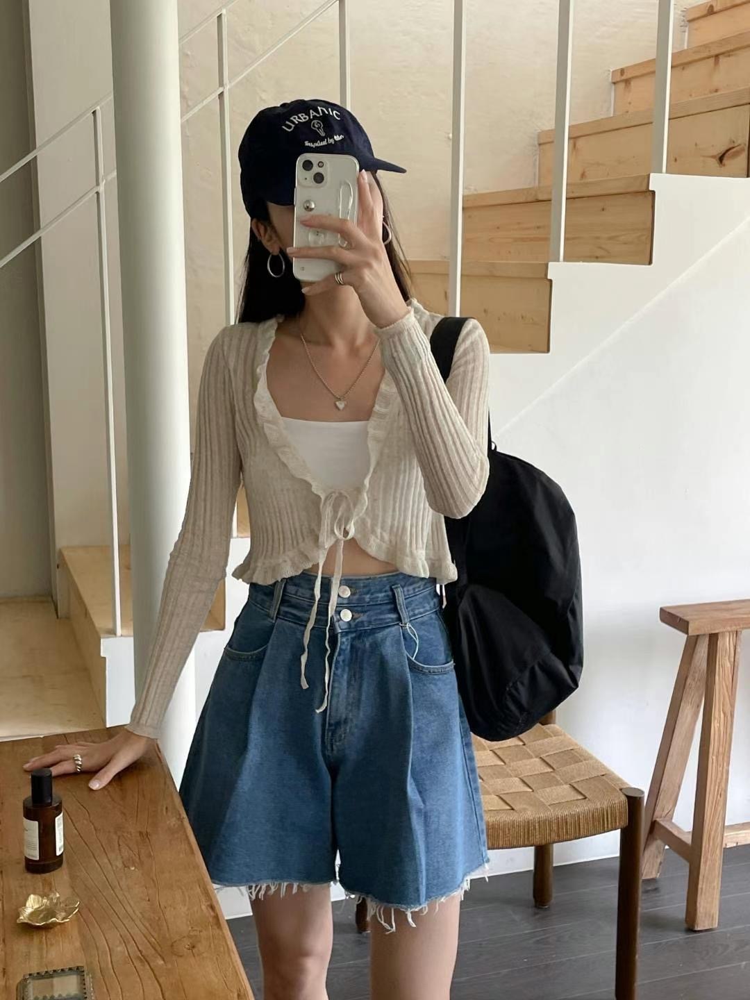 7.8 Ruffle邊防曬小外套