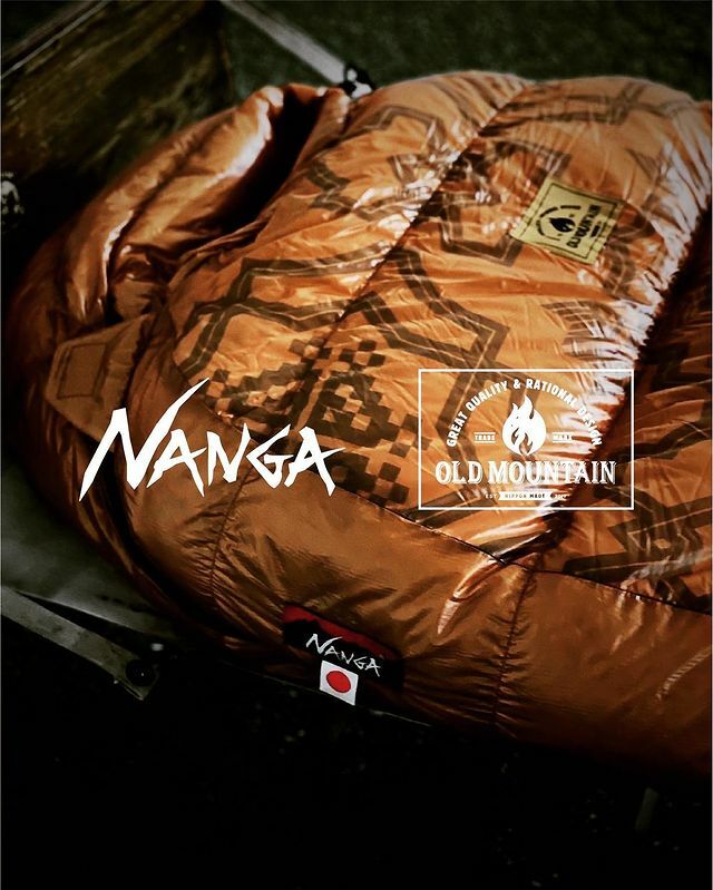 日本Old Muntanin x NANGA 450DX聯名睡袋