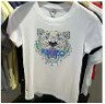 [S] KENZO WOMEN'S TIGER CLASSIC TEE,WHITE, 2TS7214YB-01 (SK89)
