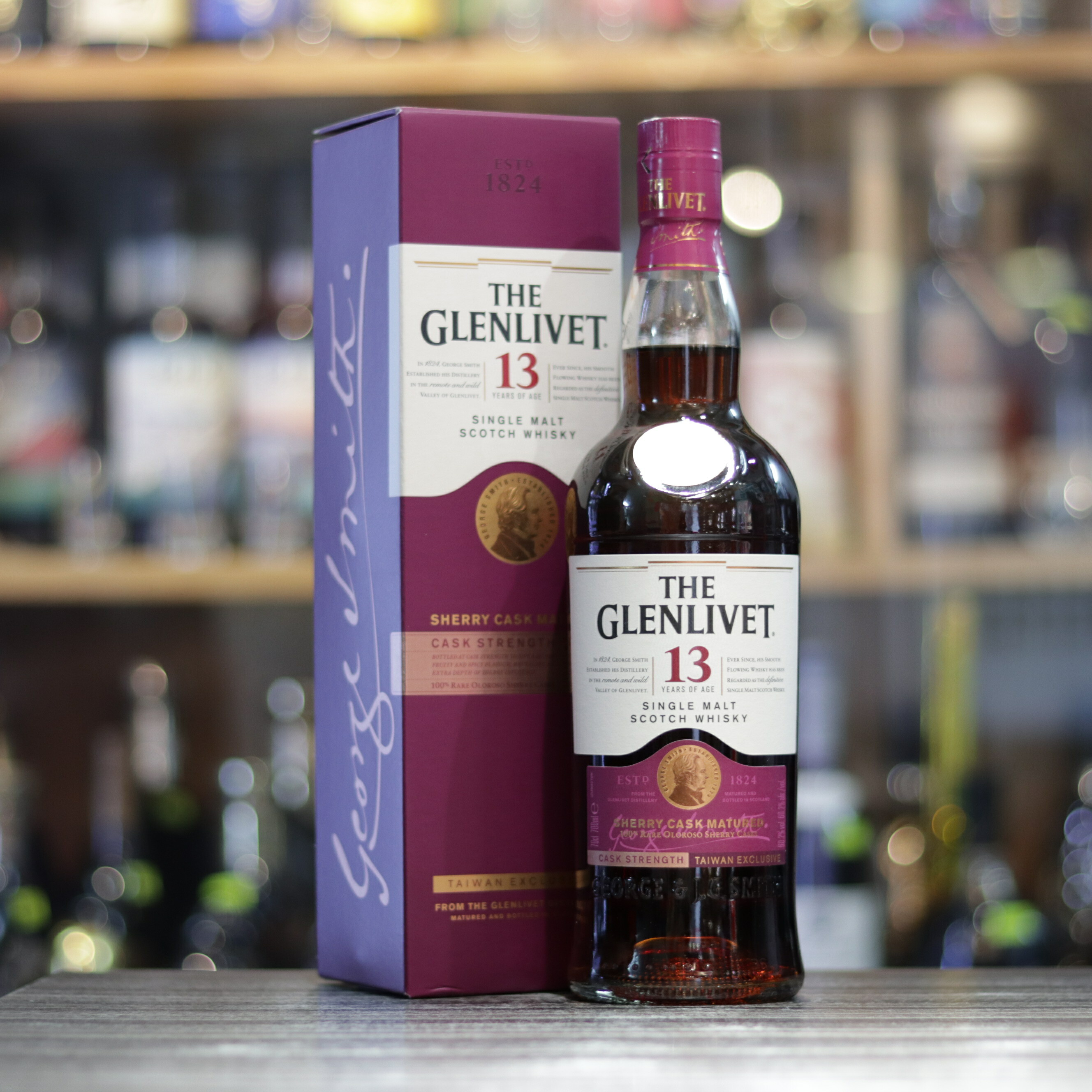 Glenlivet 13 Year Old Sherry Cask Matured Cask Strength - 70cl/60.2%