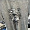 [S] KENZO MEN'S SPECIAL TIGER T-SHIRT,GREY, 5TS0504Y1-95 (SK91)