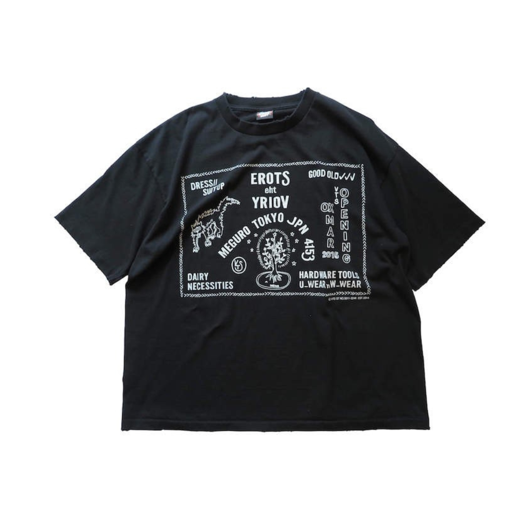 VOIRY - VTS DAMAGE TEE-SS / 2COLORS