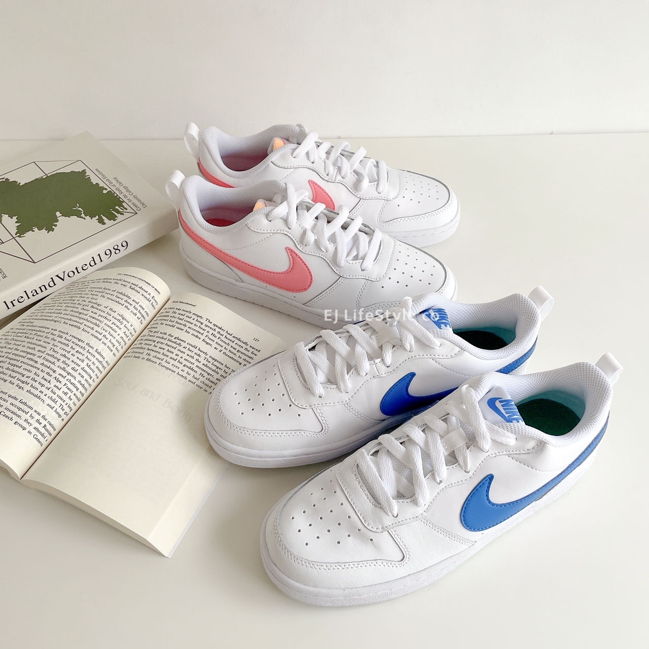 NIKE COURT BOROUGH 2 小DUNK 白 粉 BQ5448-124 水藍 BQ5448-123 / 調貨