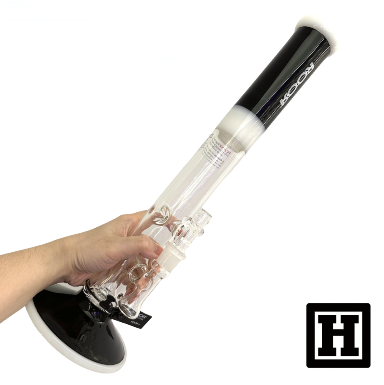 ROOR® TECH 18” Straight 直管 玻璃藝術品 (BONG)