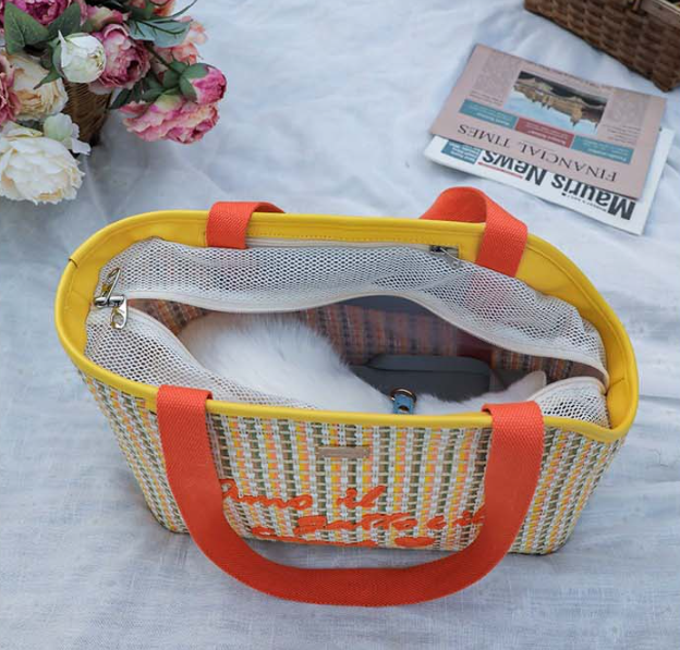 ARKIKA Pet Carrier Single Shoulder Yellow