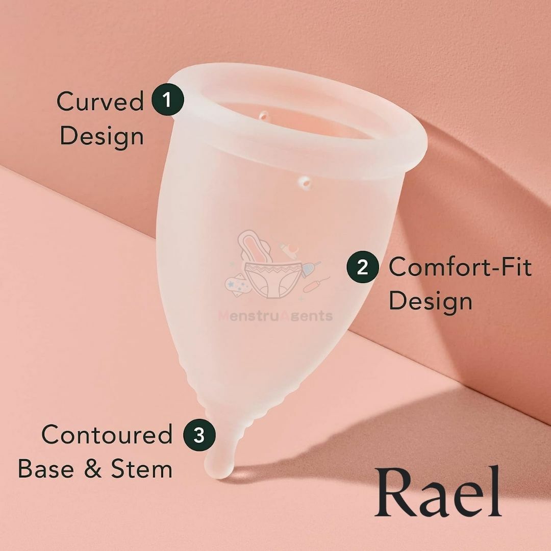 Rael Reusable Case for Cups - BPA-Free Container for Menstrual Cups