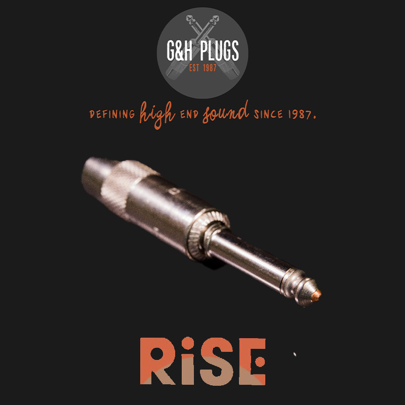 G&H Quiet Plug™ 6.3 TS 靜音 導線頭 OFC銅芯