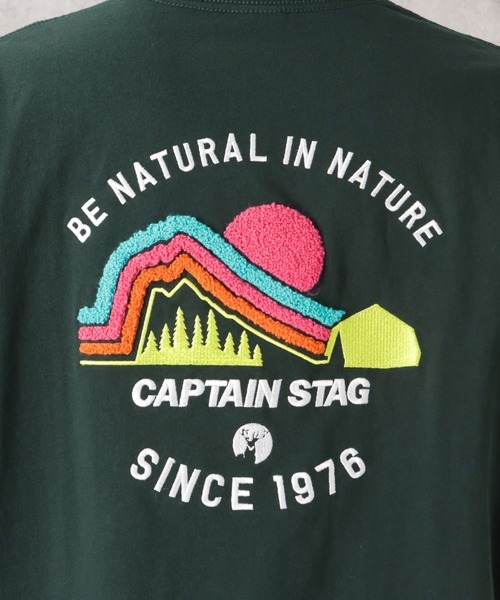 日牌 CAPTAIN STAG Sagara Back Print T-Shirt