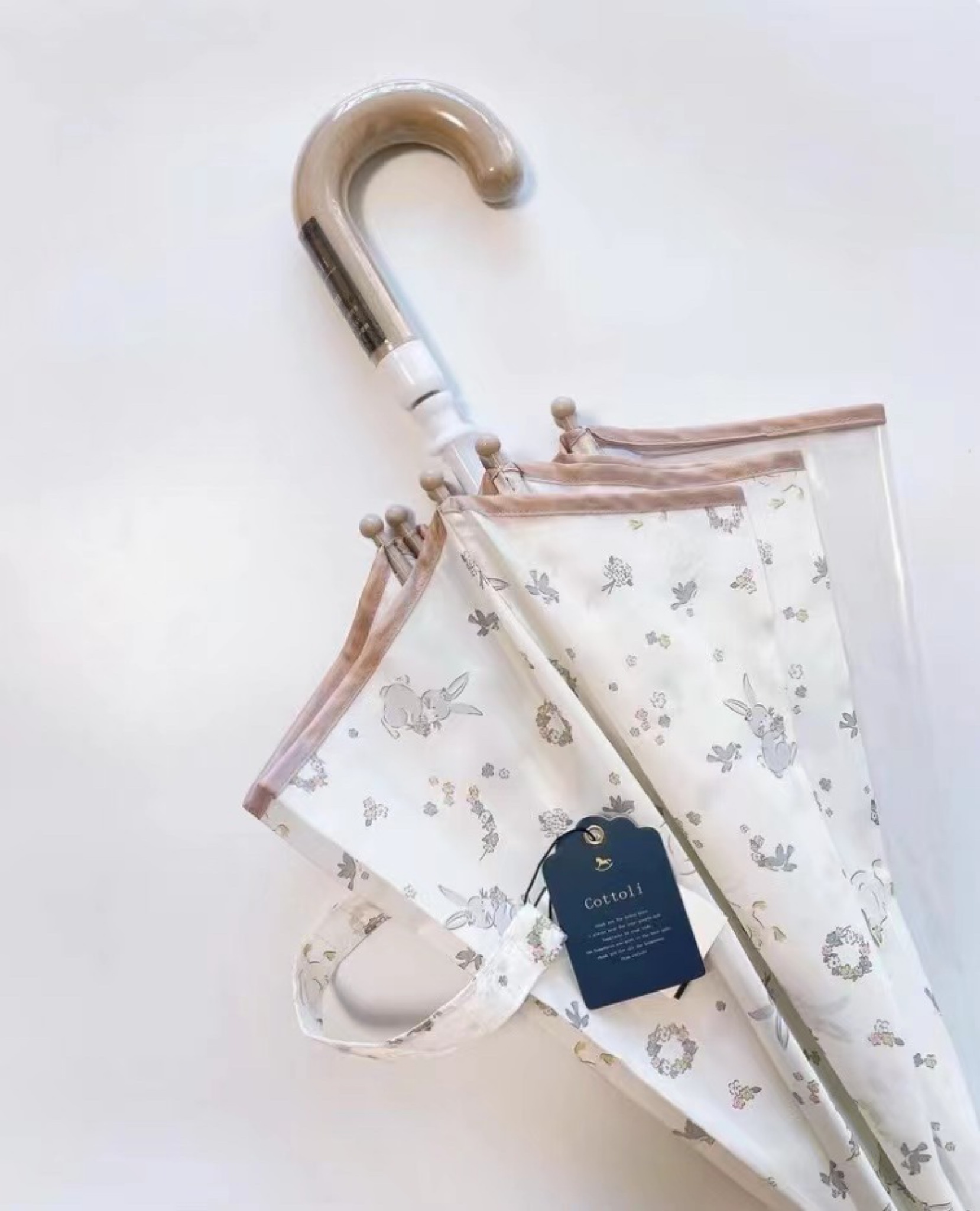 ☔️日單 𝐂𝐨𝐭𝐭𝐨𝐥𝐢 兔兔雨傘