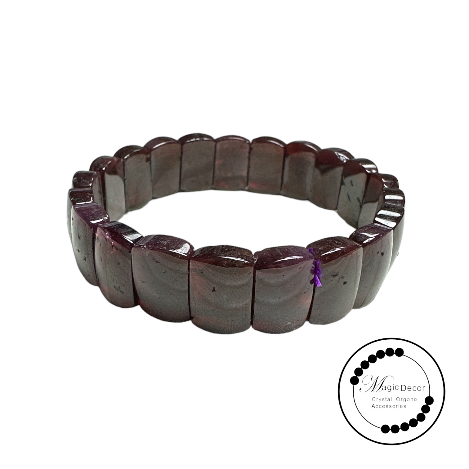 0708-B36 巴西紫石榴石手排（不退不換）