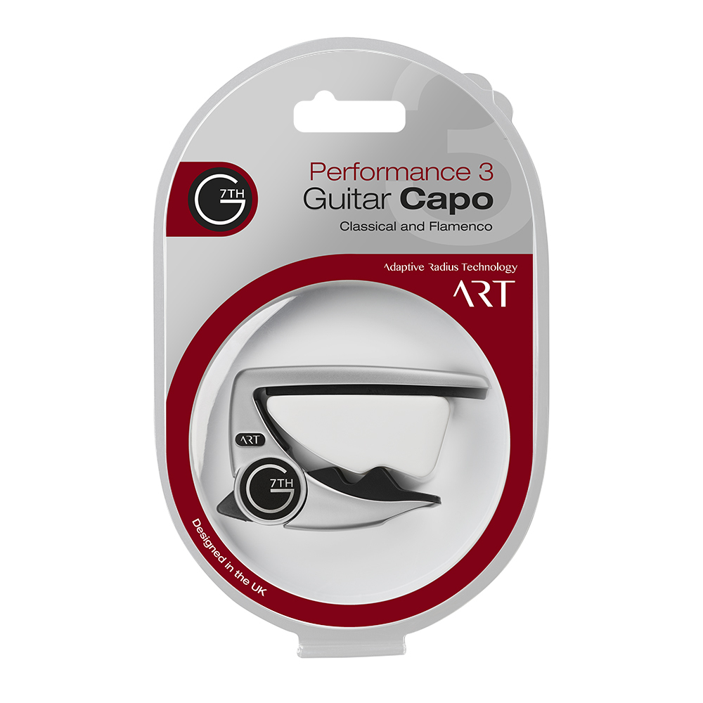 G7th G7th P3系列capo 古典吉他專用 銀色 第 3 張圖片｜三峽吉他 / Bass