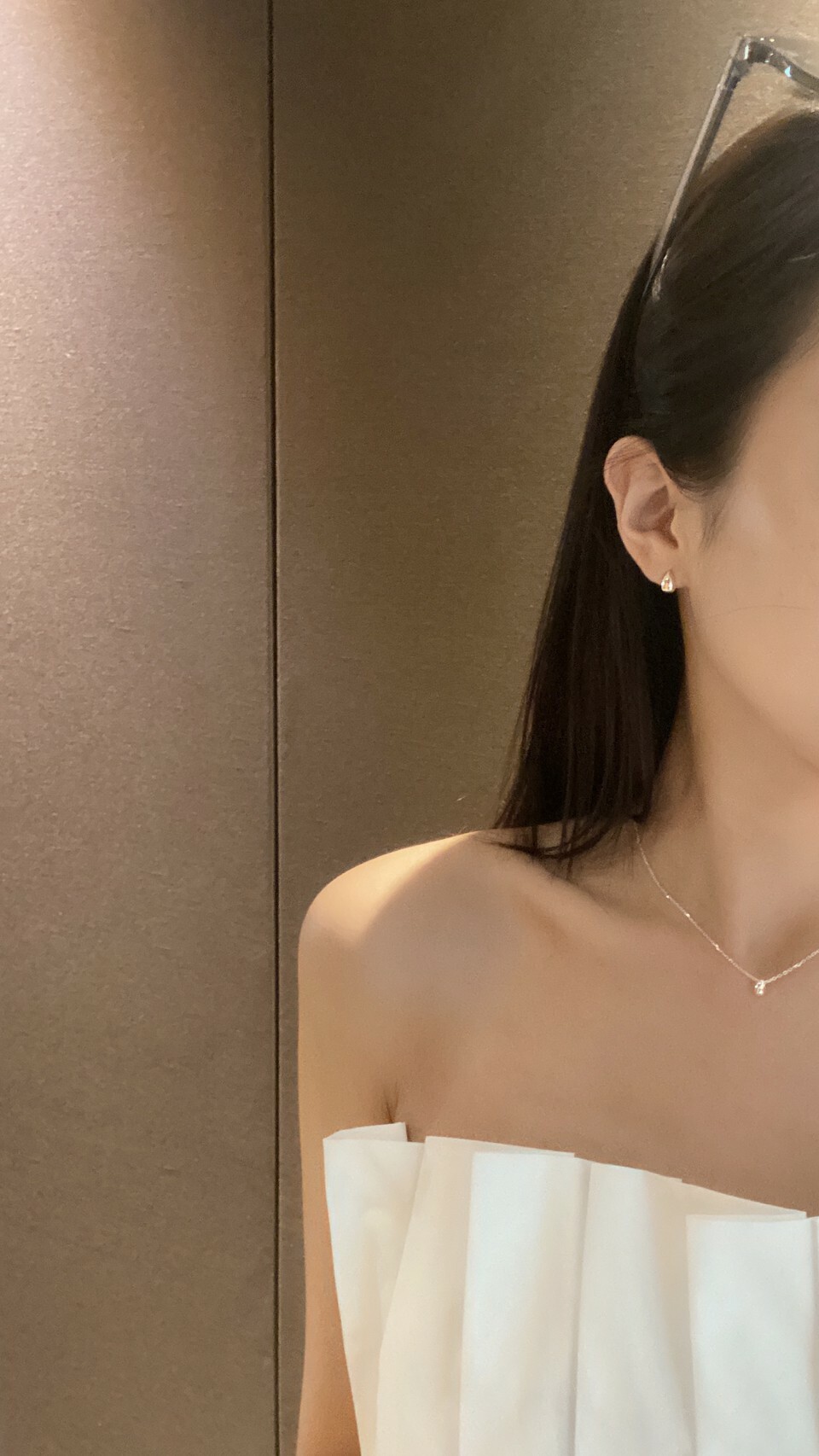 Y139 水滴耳環-925純銀