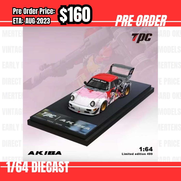 PO-$160 * TPC * 1:64 Porsche RWB964 Akiba [09/07]
