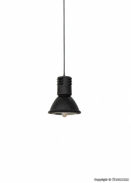 Viessmann 6086 HO規 懸掛式工業燈 LED暖白色