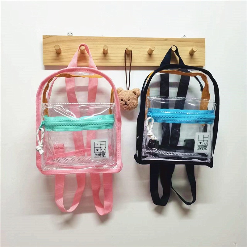 撞色果凍透明包