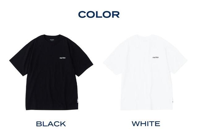 【Luxury】NAUTICA TEE 2PACK 363 素面 小字母 LOGO 黑白 買一送一 1+1 短Tee 美式 字母 短袖 寬版 OVERSIZE