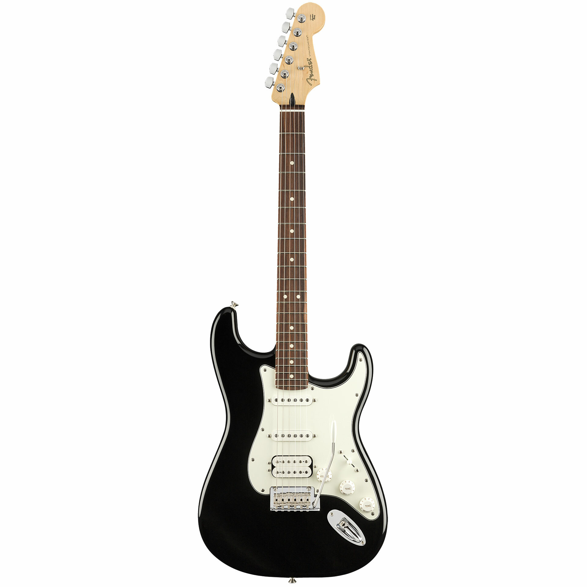Fender Player Stratocaster HSS PF BLK 單單雙 小搖座 兩點式搖座 鐵木指板 黑色 墨廠 送防潑水琴袋