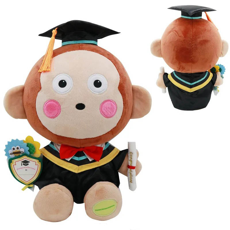 Monkichi 畢業公仔 坐款