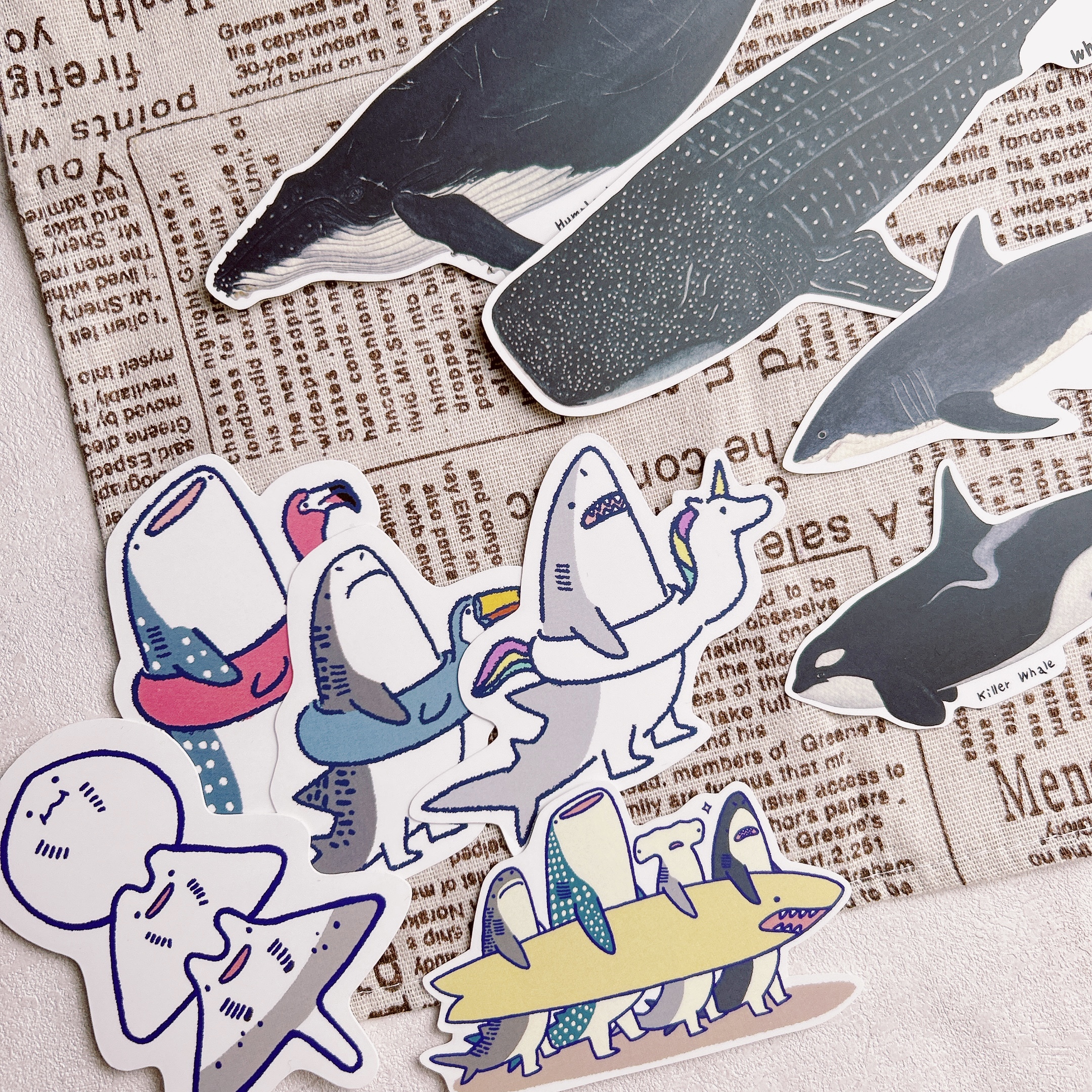 腦海工作室｜防水大貼紙